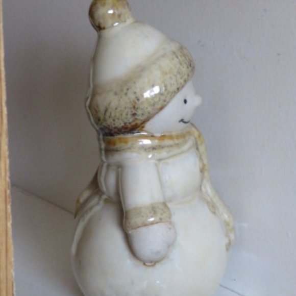 Xmas Snowman Ceramic (217C) - Picture 2 of 3